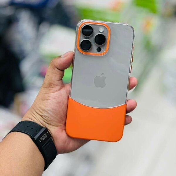 2 Part Anti Yellow Clear Case – Dual Style & Ultimate Protection for iPhone