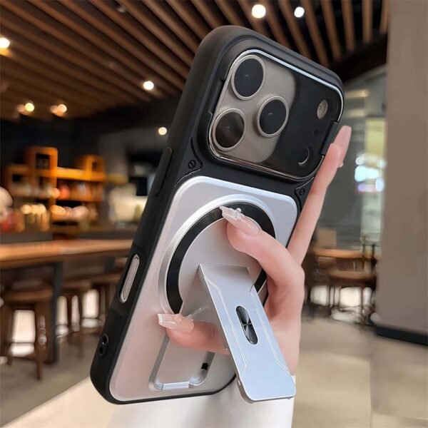 Premium Magnetic Stand Case – Luxury Protection