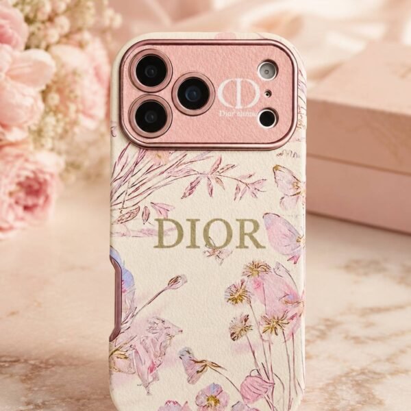 Luxury Floral Designer iPhone Case – Premium Protective Cover for iPhone